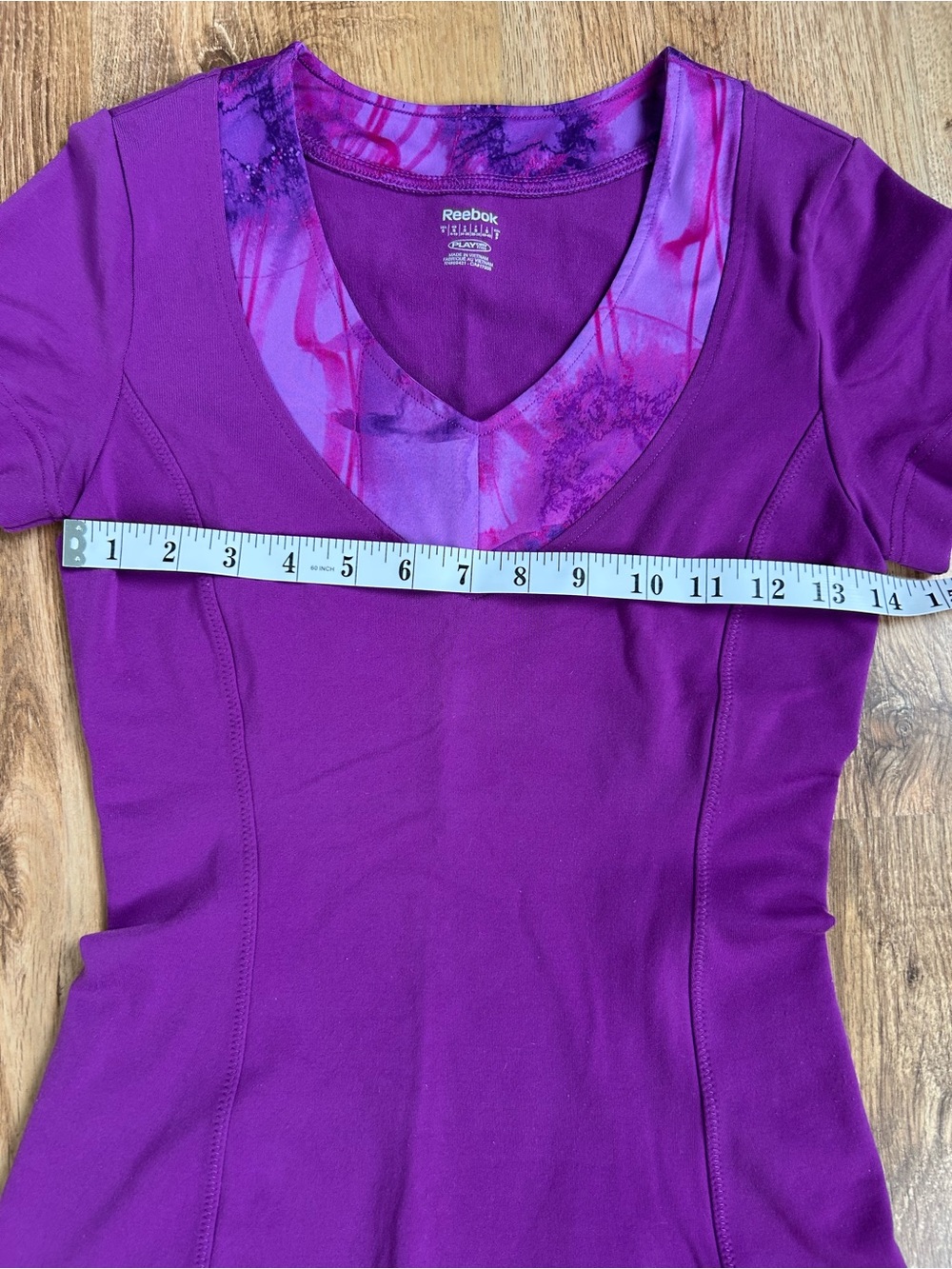 💜 •3/$20• Reebok V-Neck Active Top - Picture 8 of 10